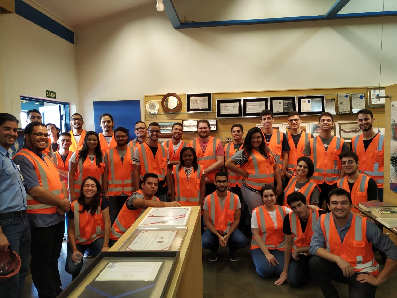 Por desenvolver pesquisas de ponta e trabalhar com alta tecnologia, apenas a visita no Museu do Nióbio é liberada para registro fotográfico